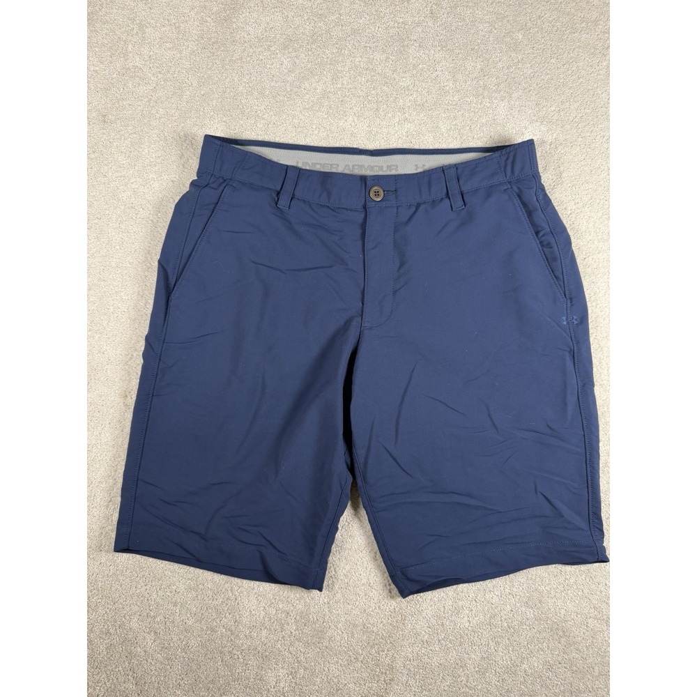 Under Armour Shorts Mens 34 Golf Performance Stretch Casual Chino Heatgear Loose